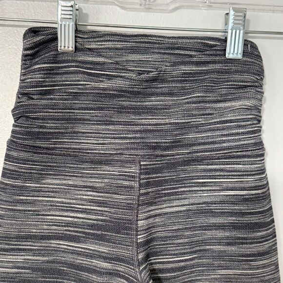 Lululemon Align Cropped Leggings Cross Waist Space Dye Herringbone 2 - Picture 5 of 8